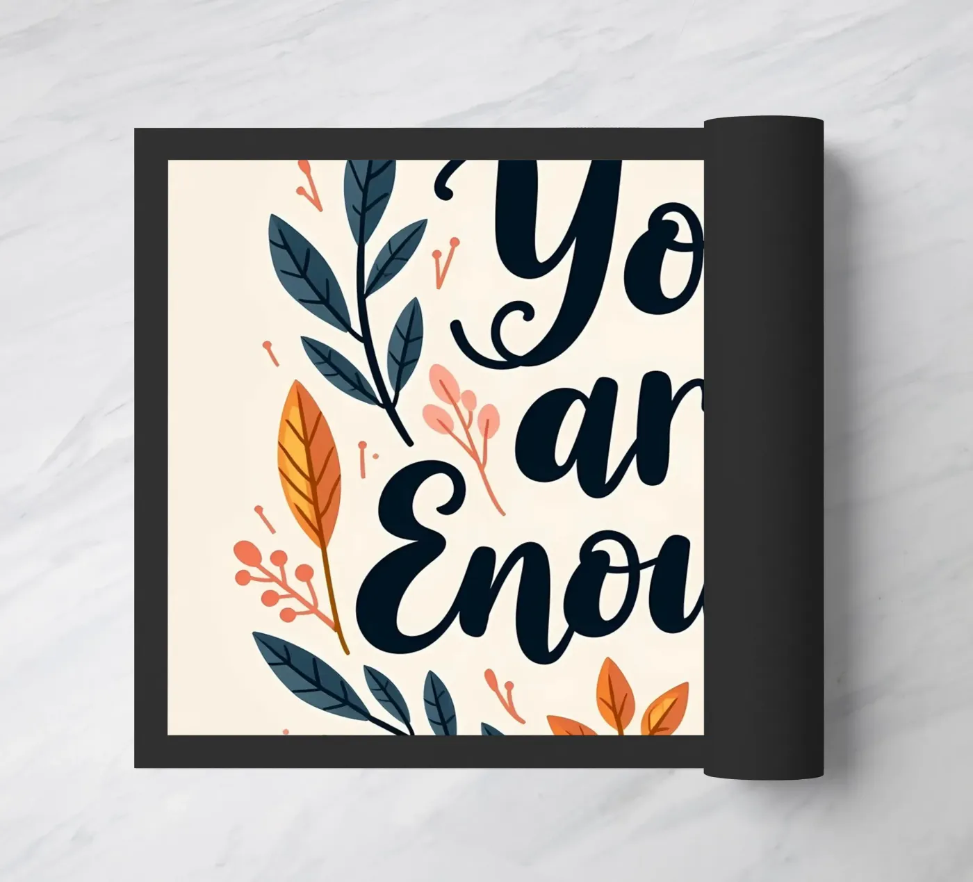 Tu sei abbastanza zerbino da inspirational quote