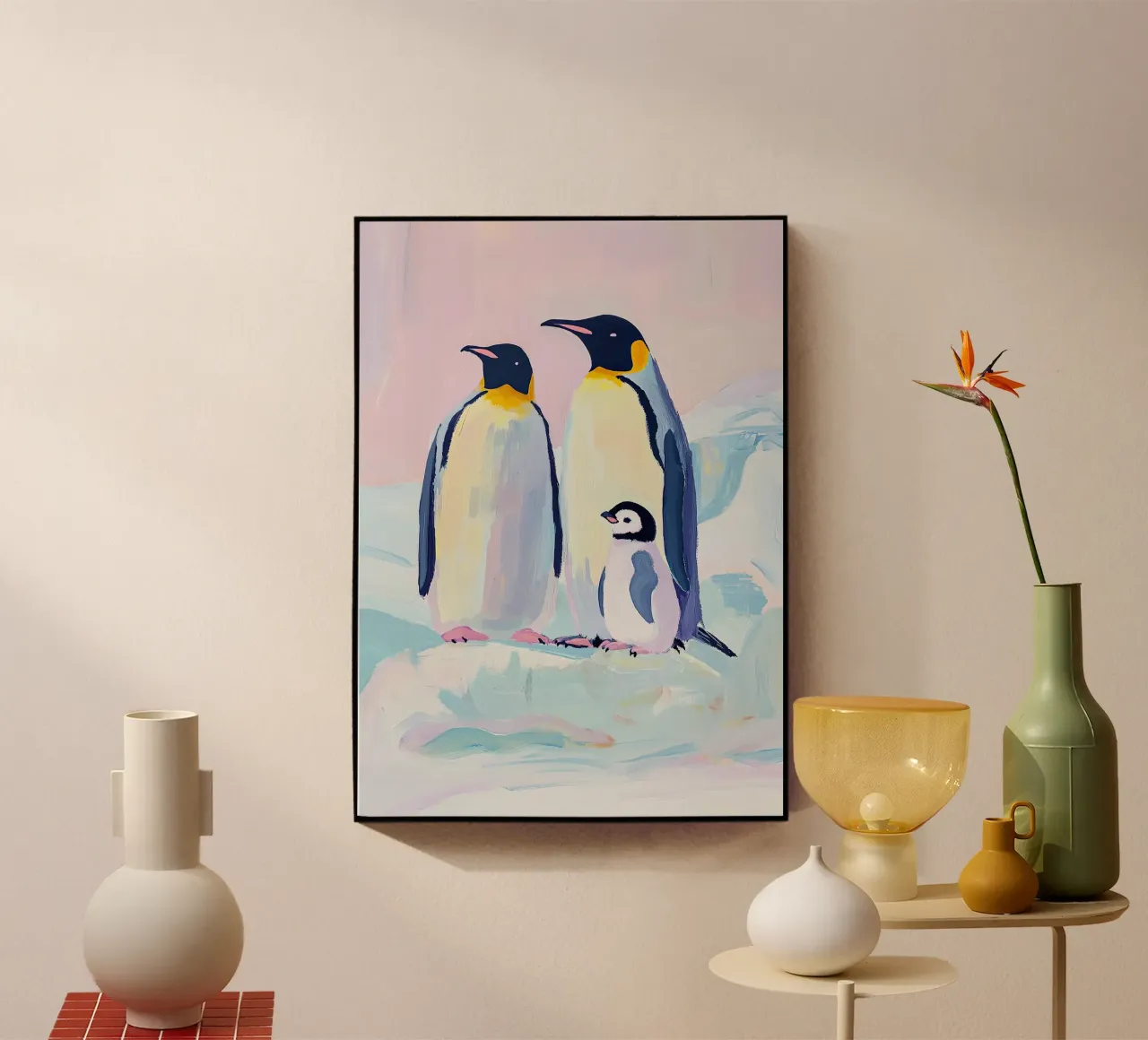 Pinguino plexiglass da Euphoria Theresa