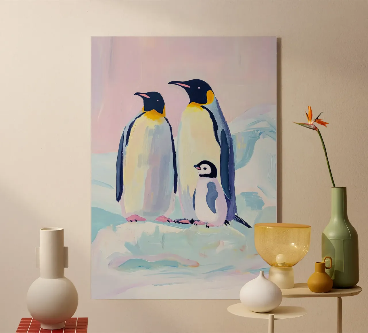 Pinguino plexiglass da Euphoria Theresa