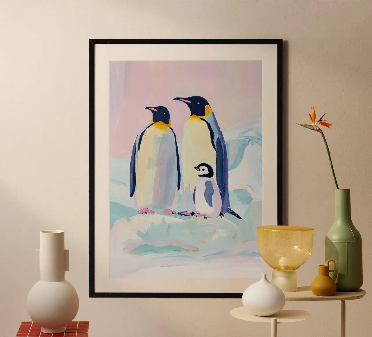 Pinguino carta hahnemühle da Euphoria Theresa