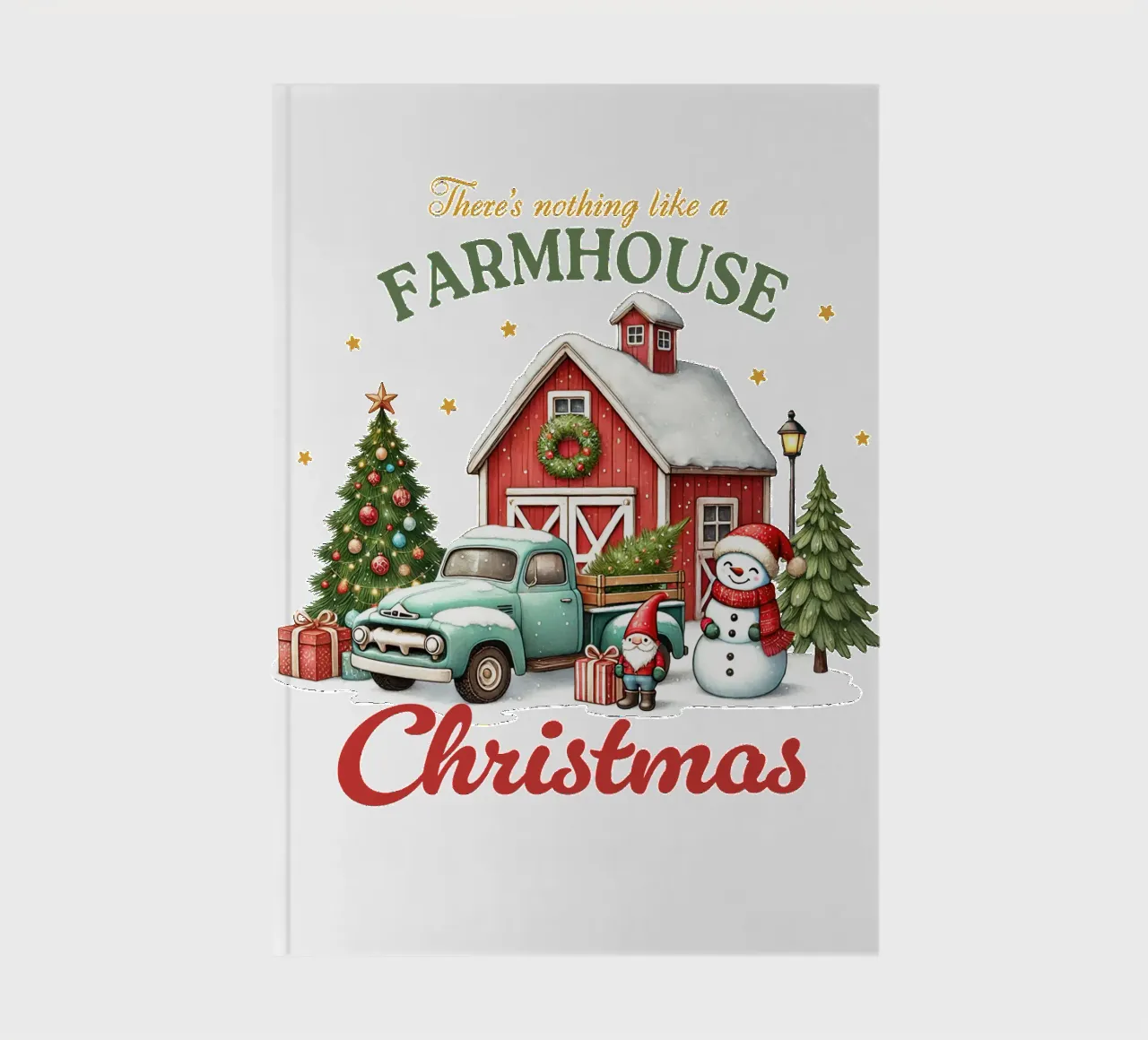 There's nothing like a farmhouse christmas diario da edsonramosart