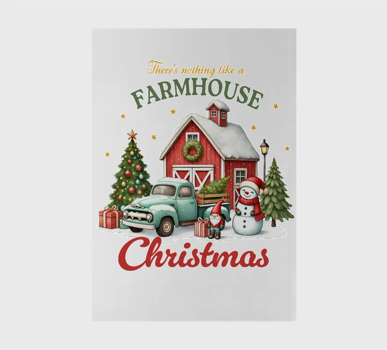 There's nothing like a farmhouse christmas diario da edsonramosart