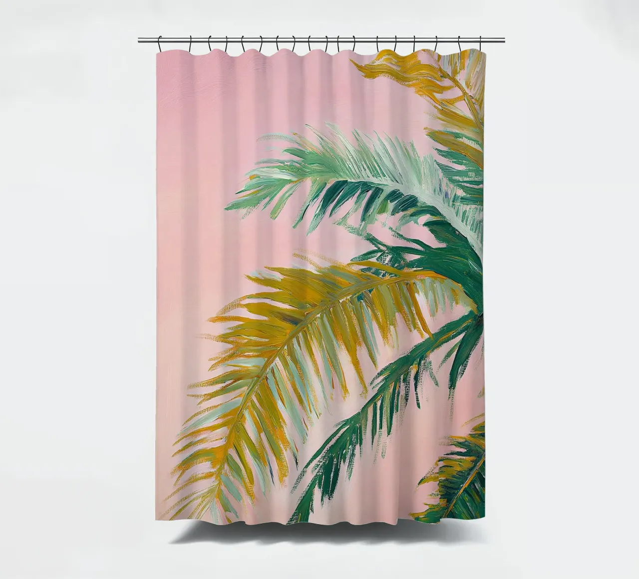 Palma Rosa Preppy Botanico tenda da doccia da Euphoria Theresa