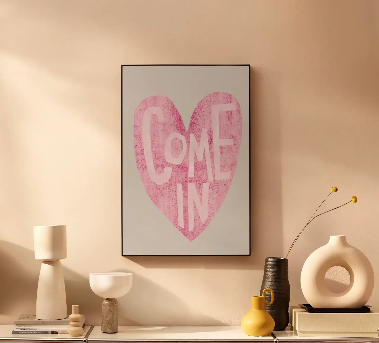 Come In plexiglass da typealive