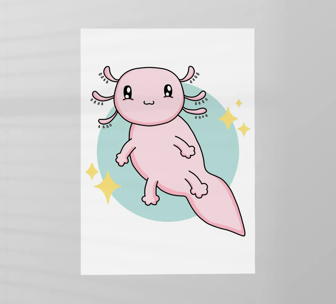 Axolotl pellicola backlit da BAINAI KIDS