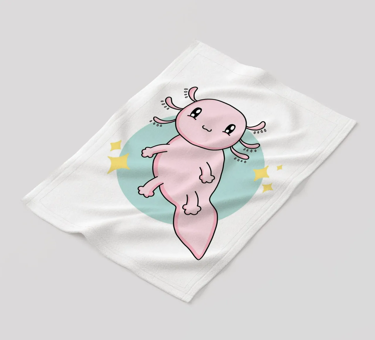 Axolotl coperta in pile da BAINAI KIDS