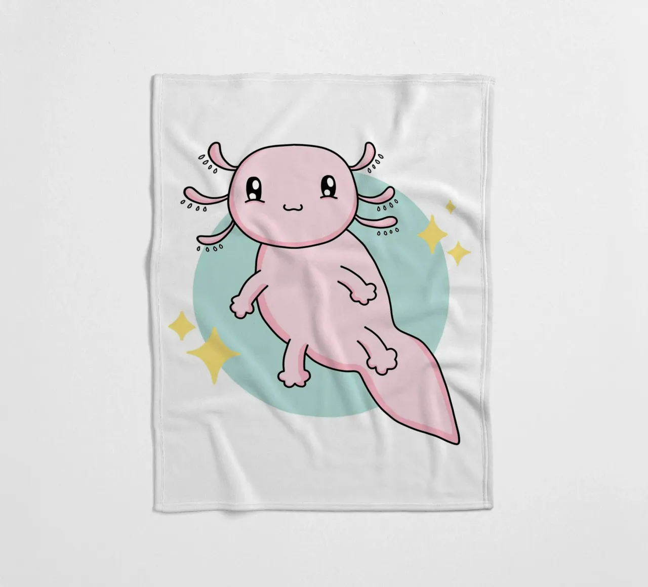Axolotl coperta in pile da BAINAI KIDS