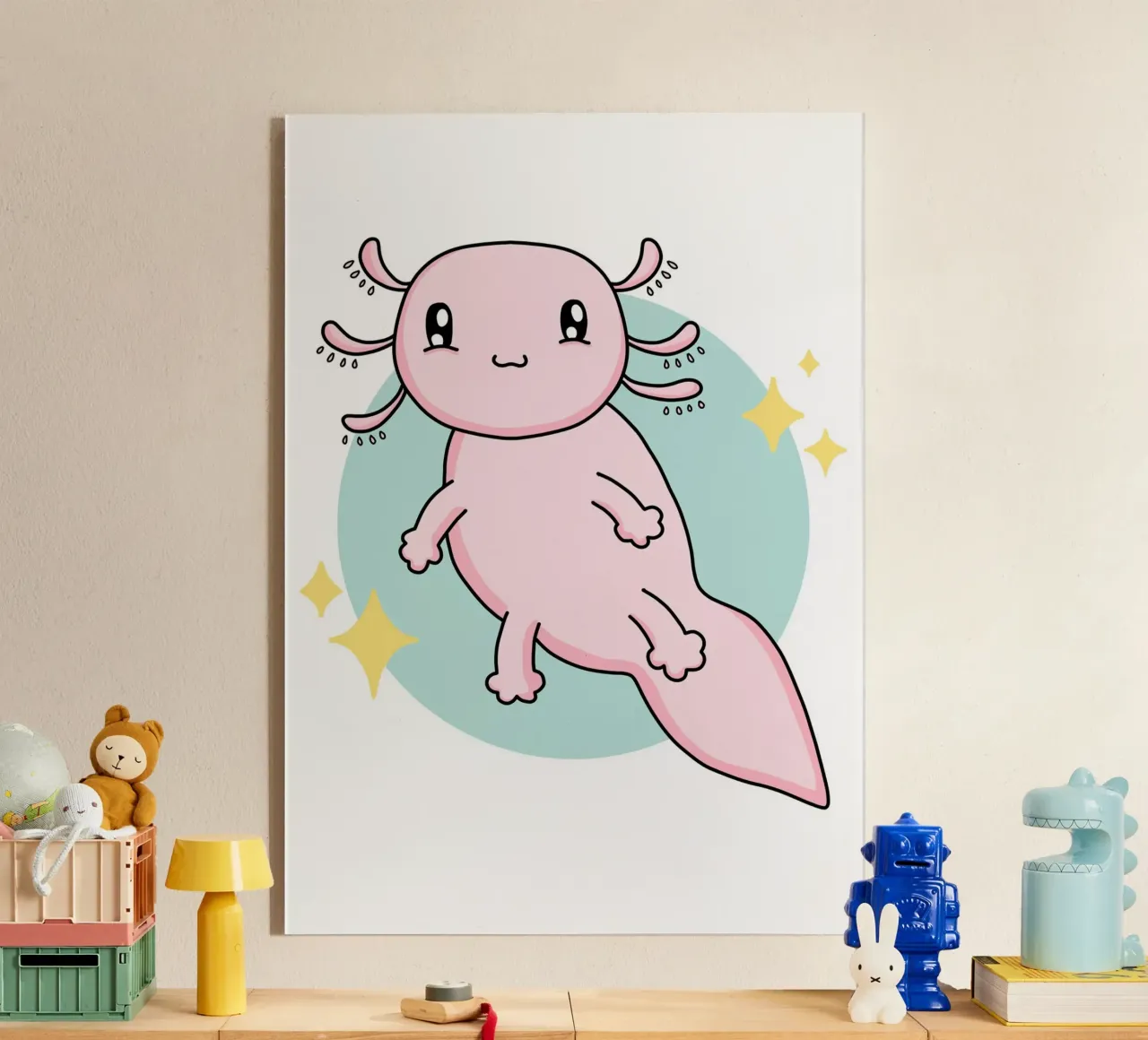 Axolotl plexiglass da BAINAI KIDS
