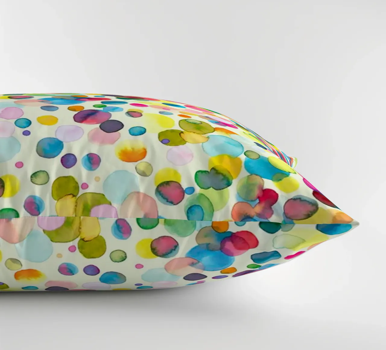 Watercolor Color Drops cuscino da ninoladesign