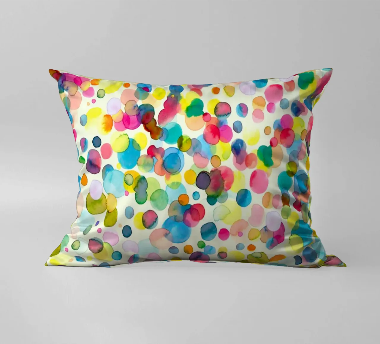 Watercolor Color Drops cuscino da ninoladesign