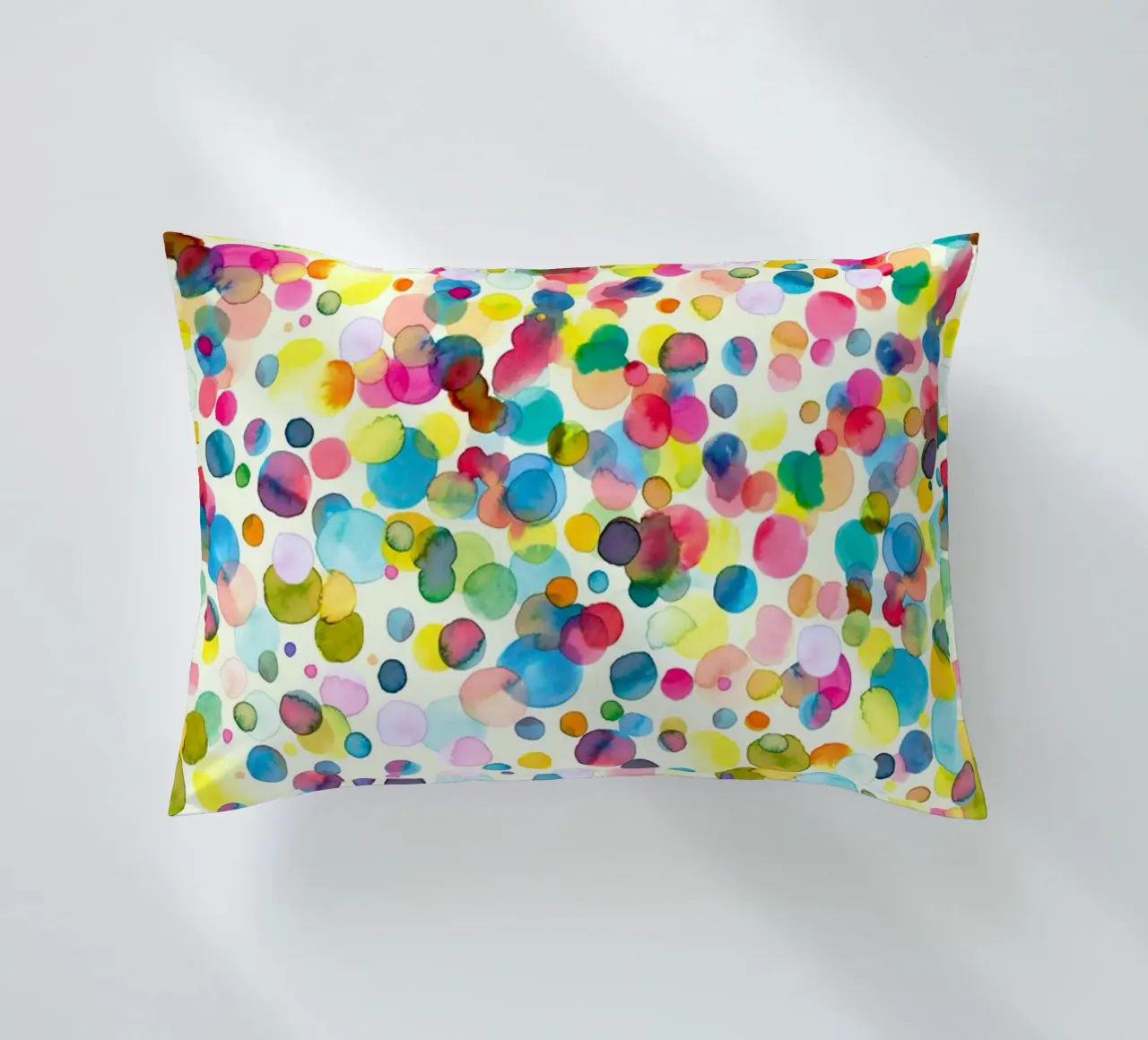 Watercolor Color Drops cuscino da ninoladesign
