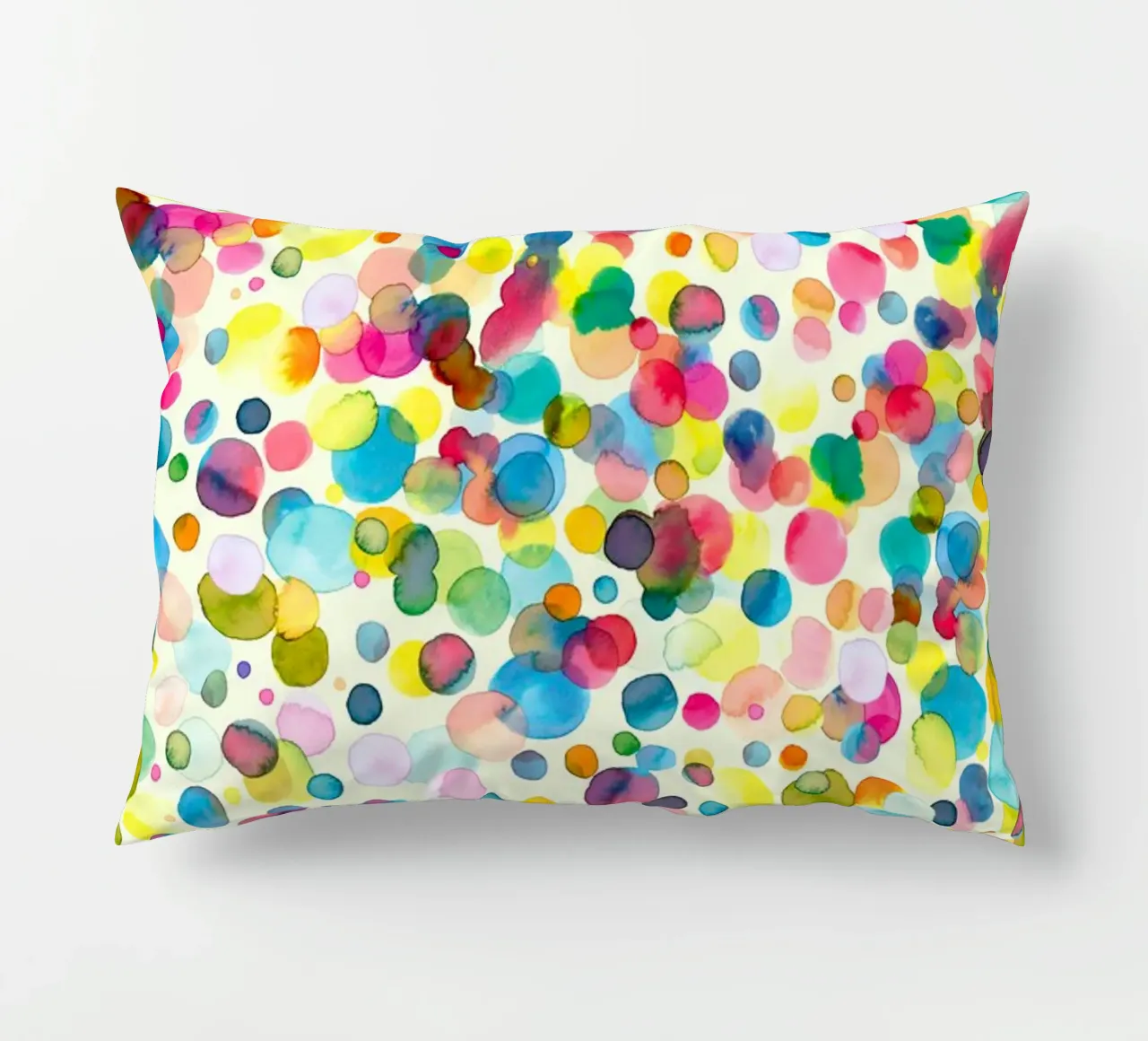 Watercolor Color Drops cuscino da ninoladesign
