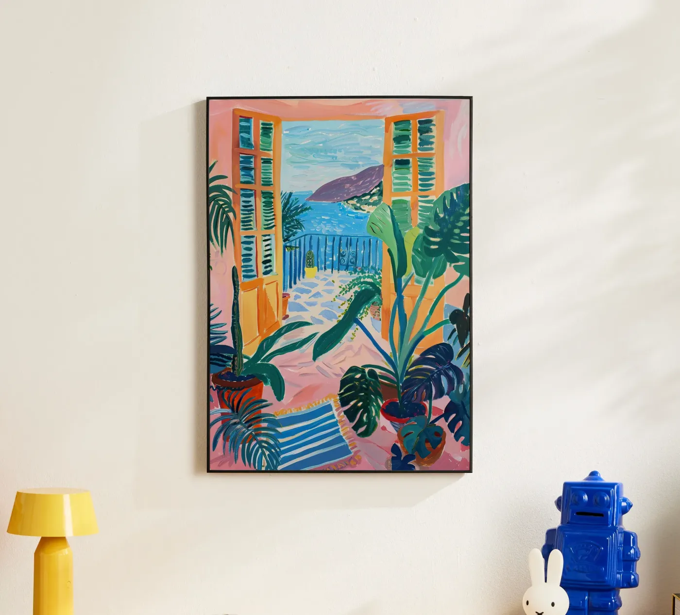Open Window Monstera forex plate by Euphoria Theresa