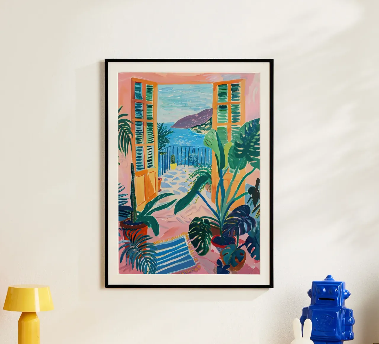 Open Window Monstera poster by Euphoria Theresa