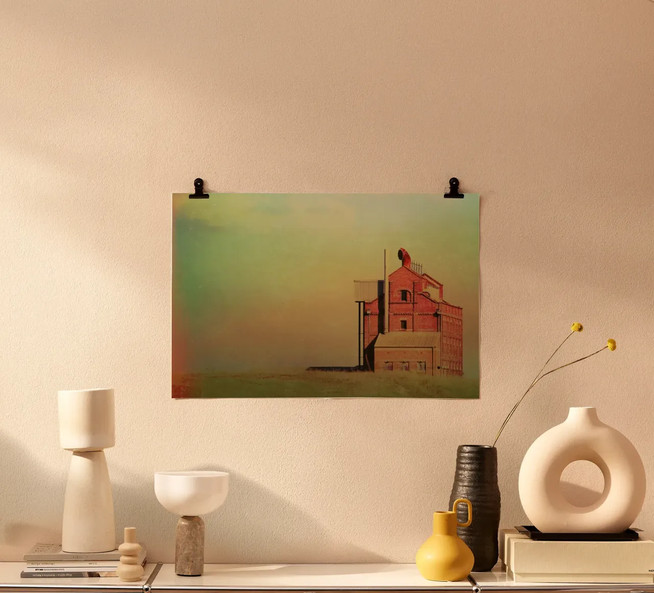 Hart's Mill poster da Emma Zoe Brew