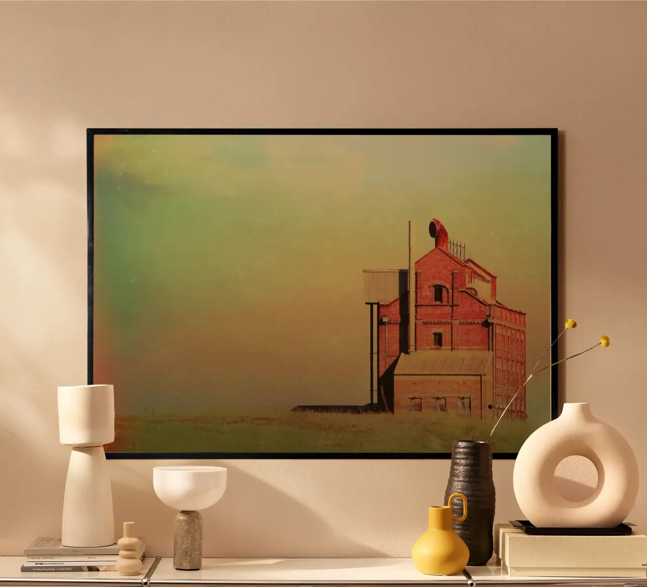 Hart's Mill poster da Emma Zoe Brew