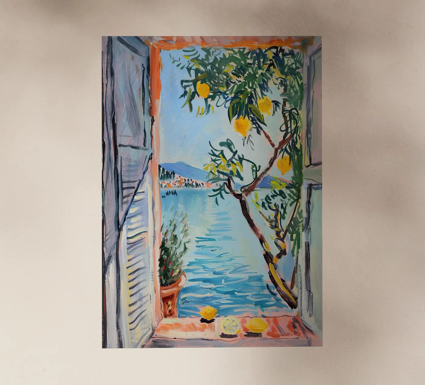 Open Window backlit folie van Euphoria Theresa