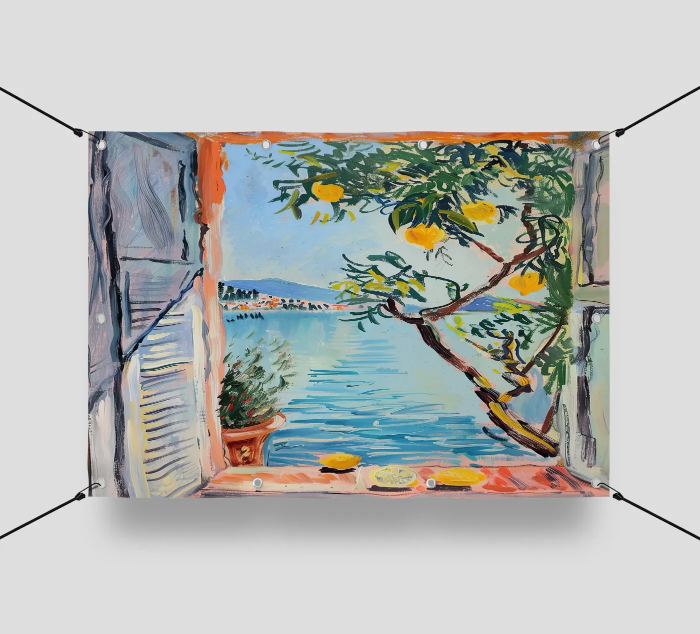 Open Window telo in pvc da Euphoria Theresa