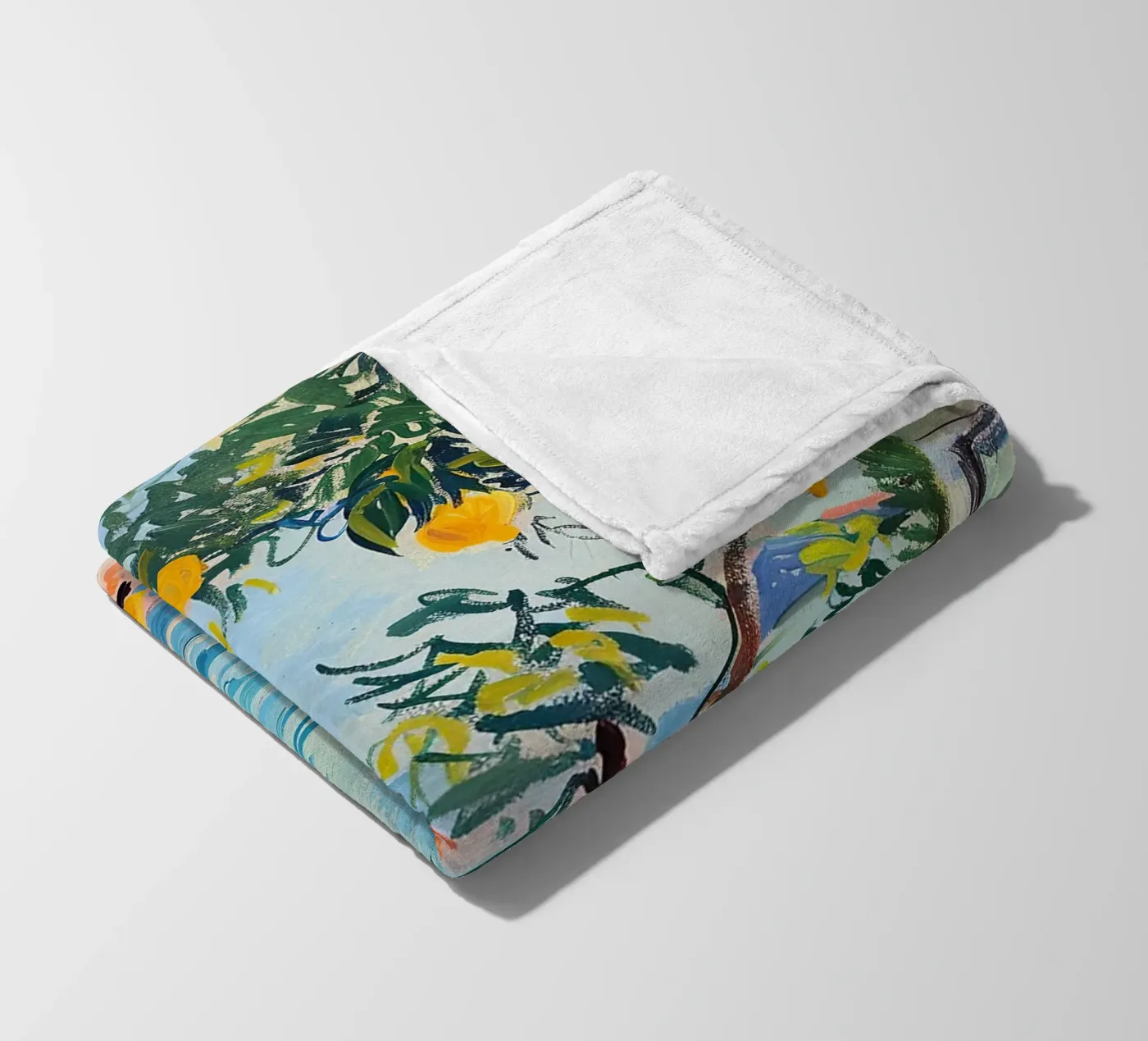 Open Window fleece blanket by Euphoria Theresa