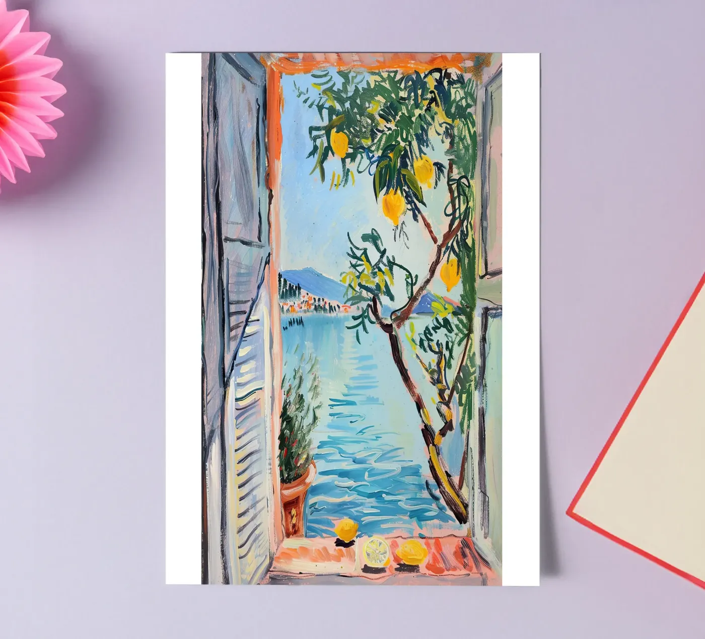 Open Window stickervel van Euphoria Theresa