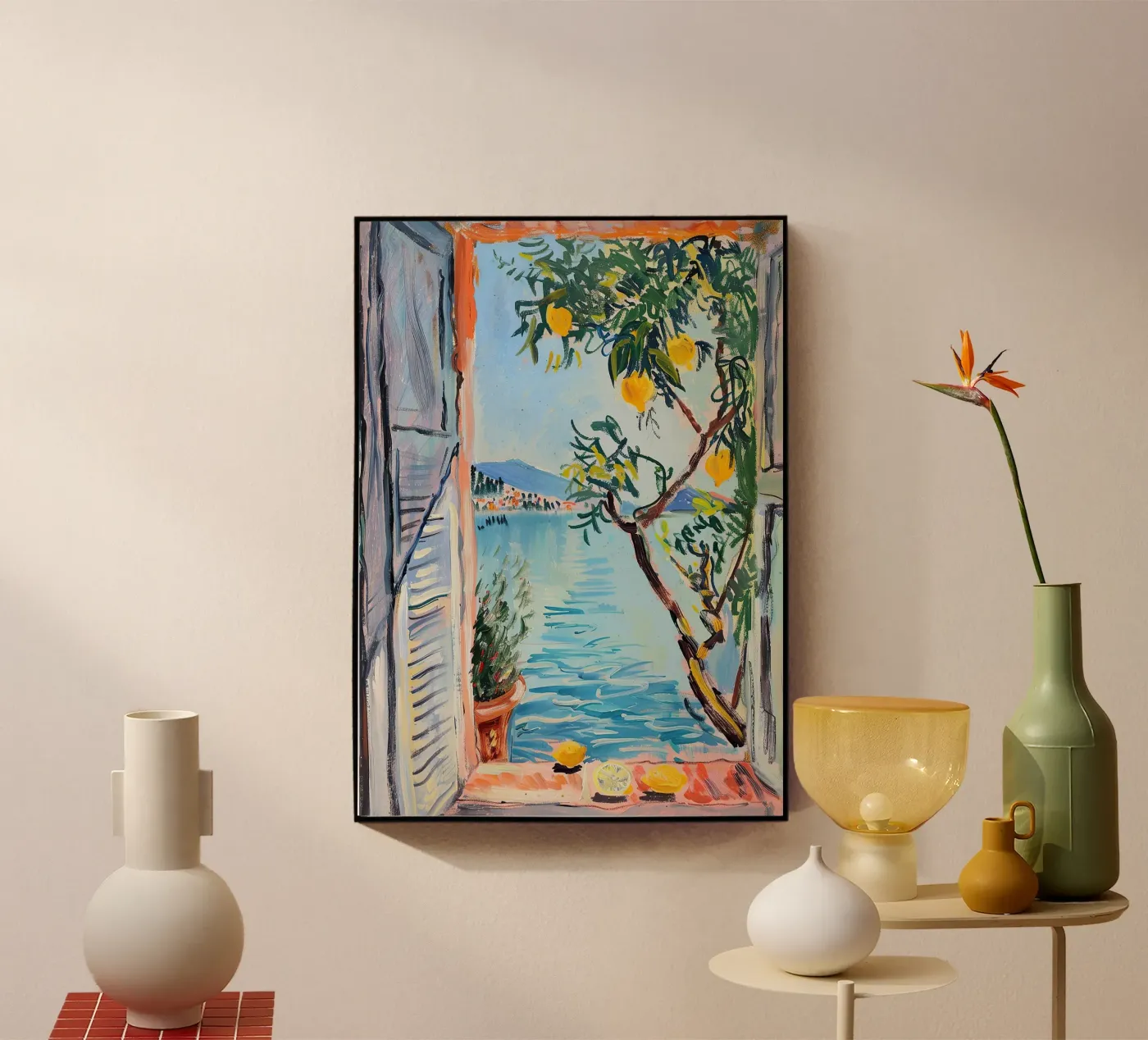 Open Window acrylic glass by Euphoria Theresa