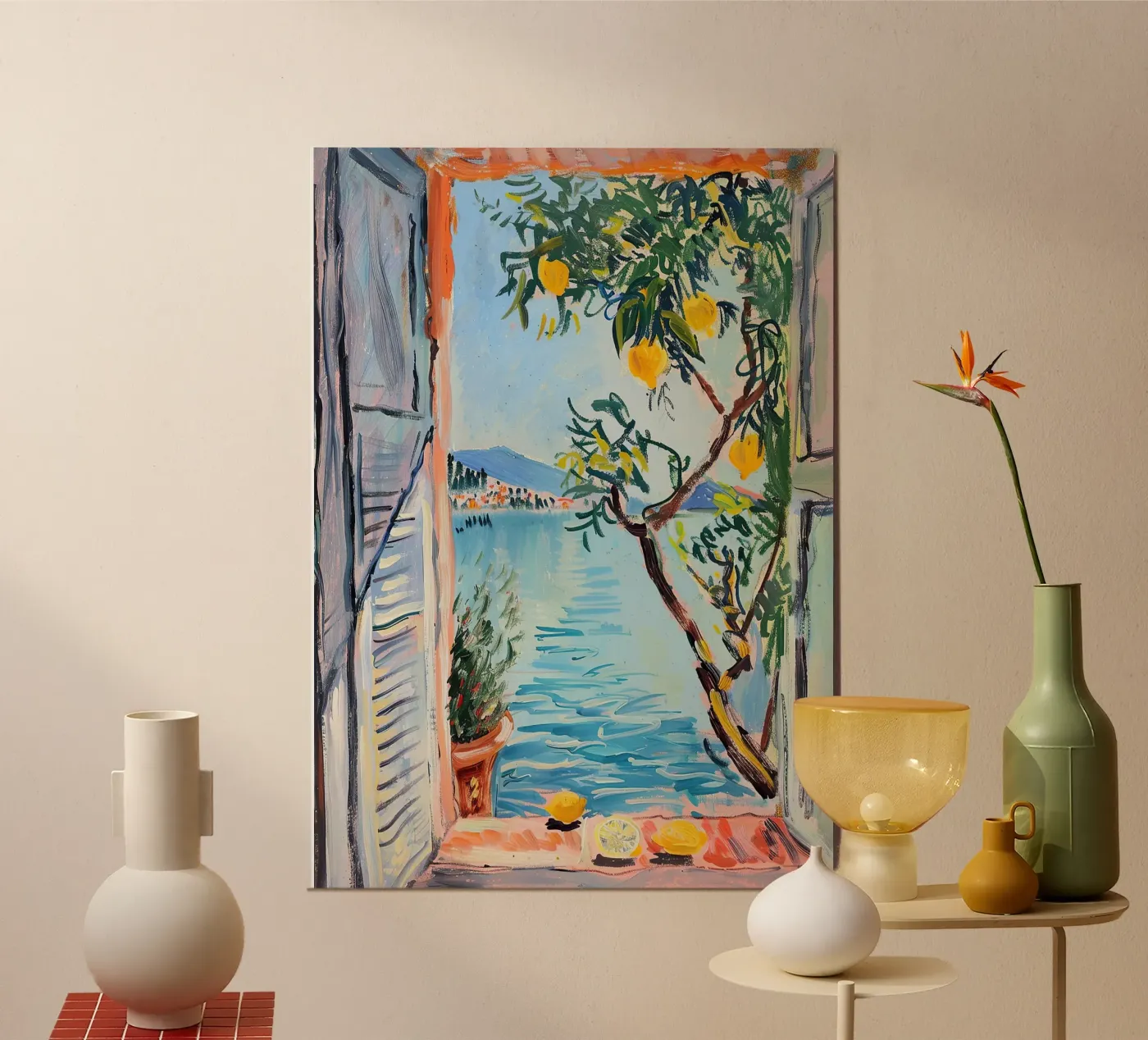 Open Window poster van Euphoria Theresa