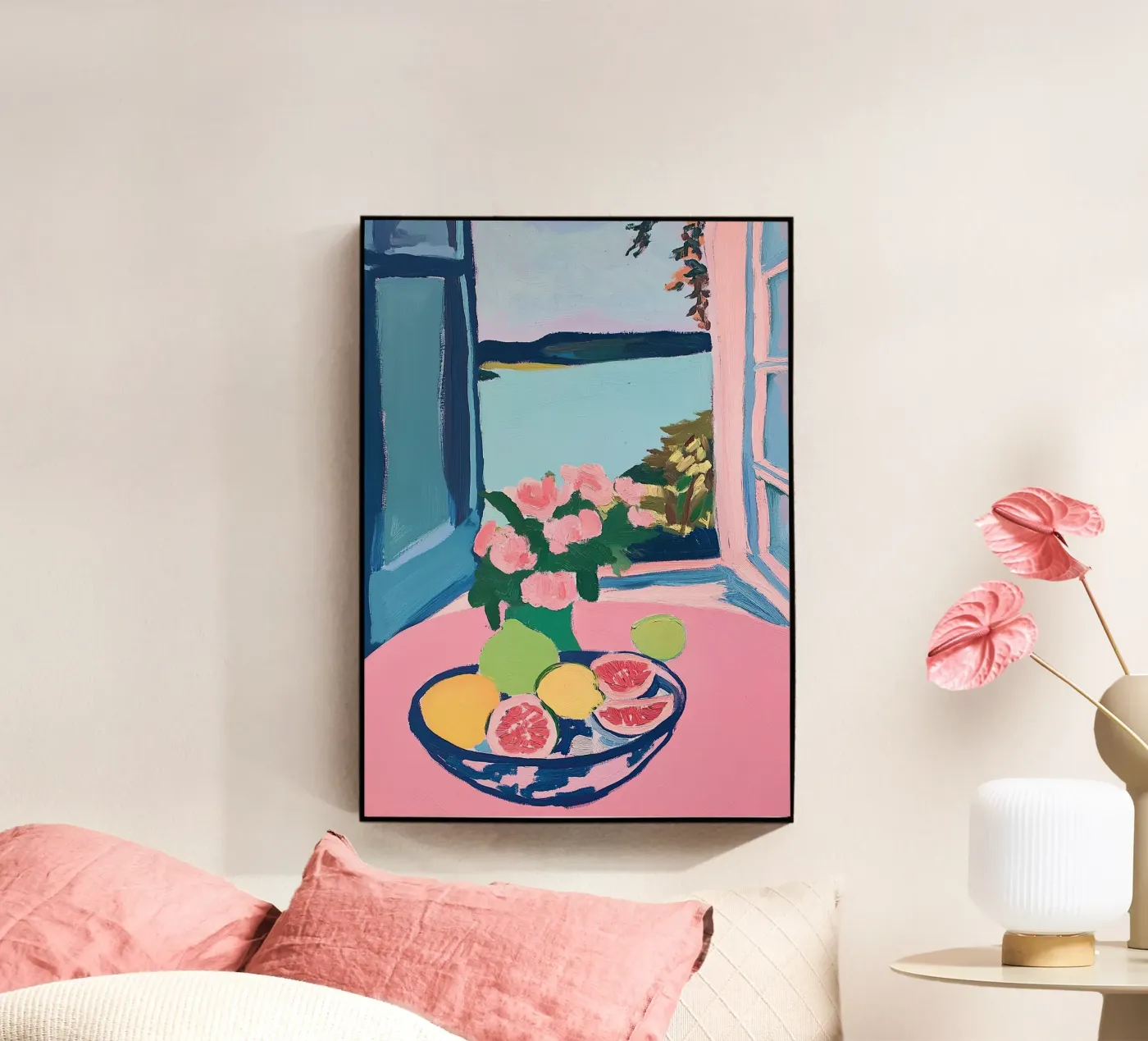 Open Window acryl van Euphoria Theresa