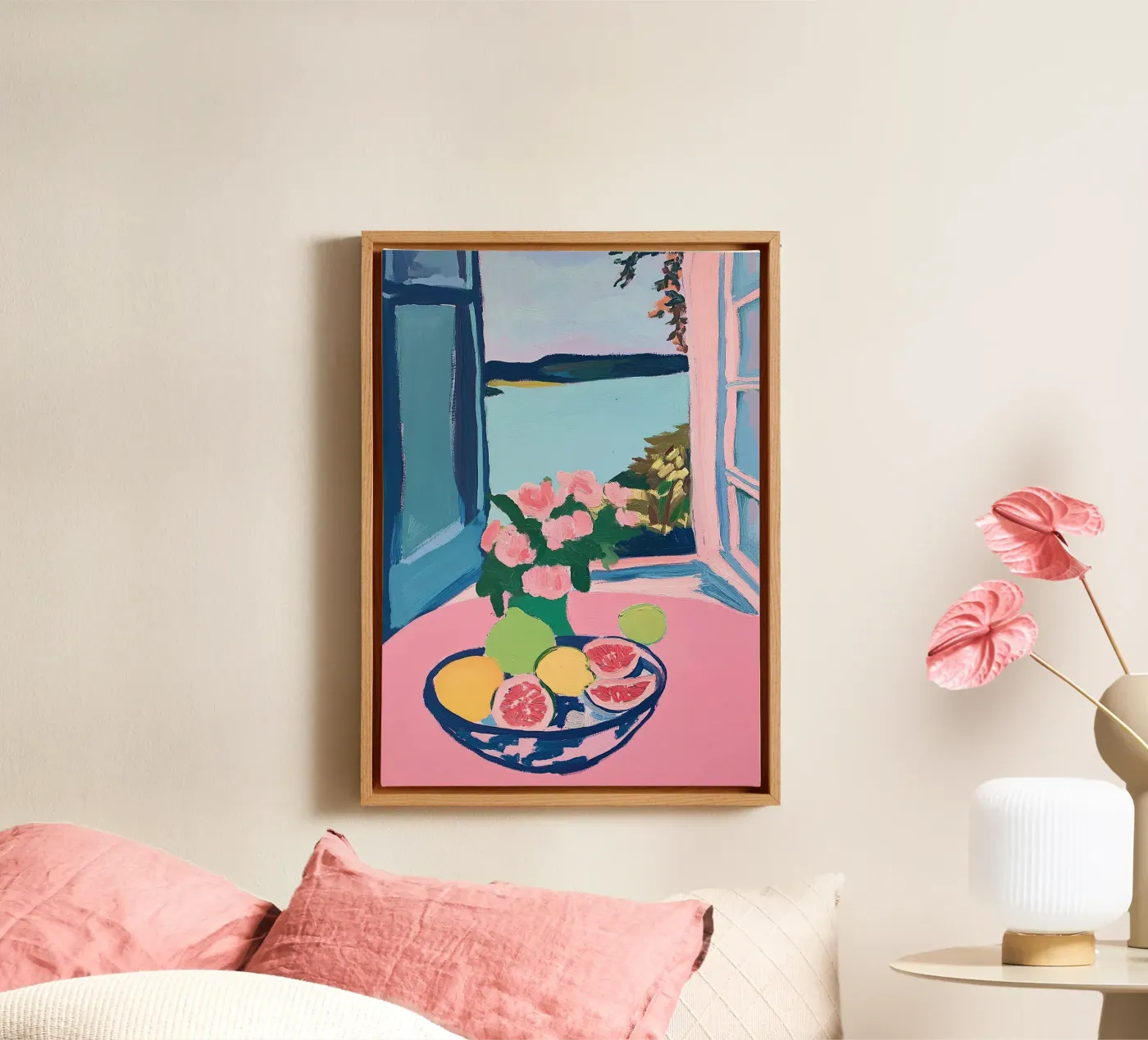 Open Window canvas van Euphoria Theresa