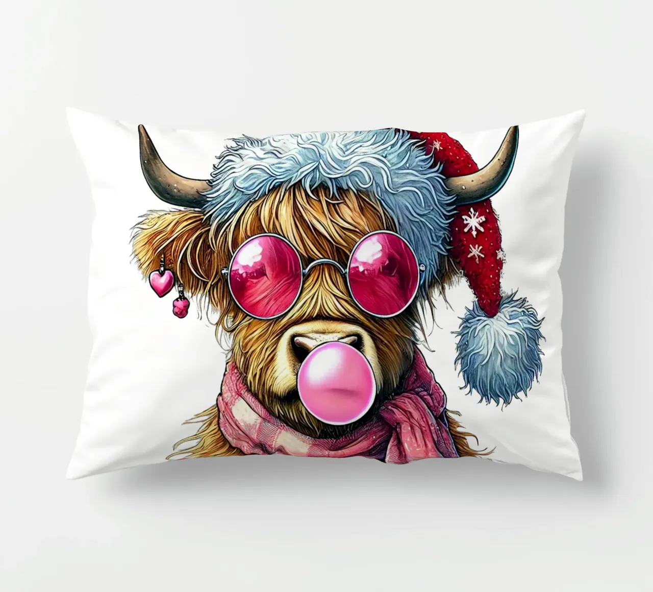 Mooey Christmas cuscino da edsonramosart
