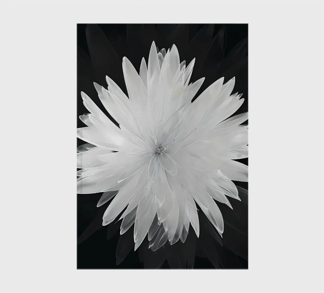 Monochrome Bloom notebook by Artistic-shop