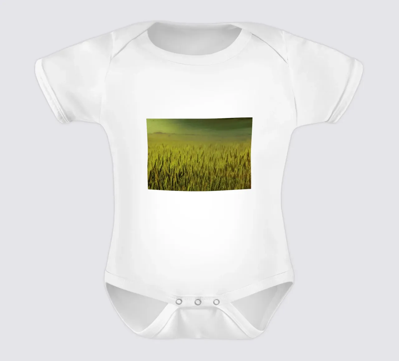 Wheat in Concordia body neonato maniche corte da Emma Zoe Brew
