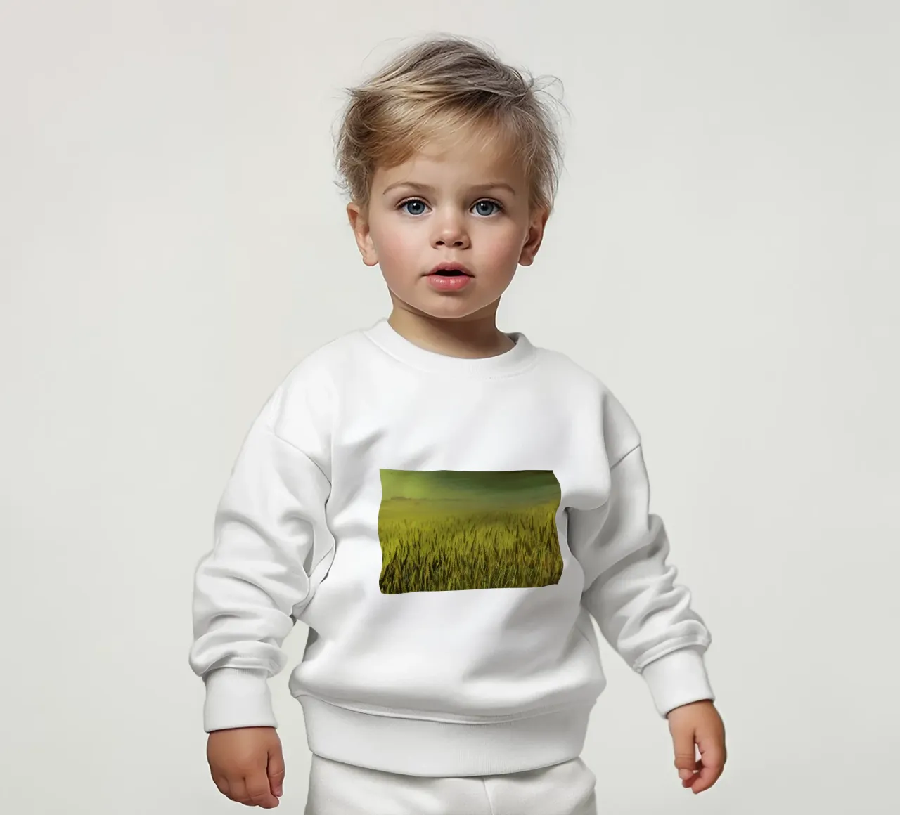 Wheat in Concordia felpa neonato da Emma Zoe Brew