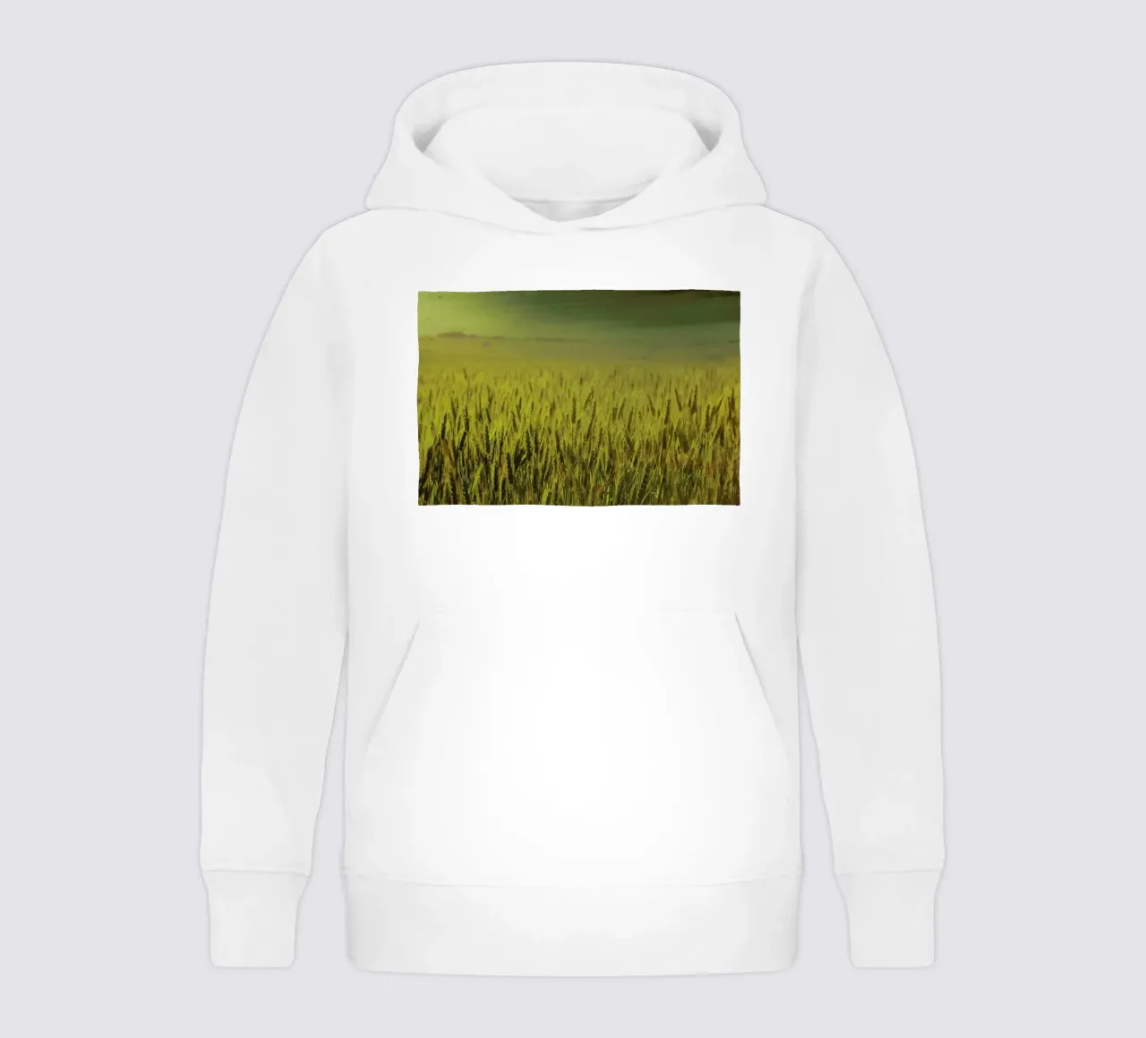 Wheat in Concordia felpa bambino con cappuccio da Emma Zoe Brew