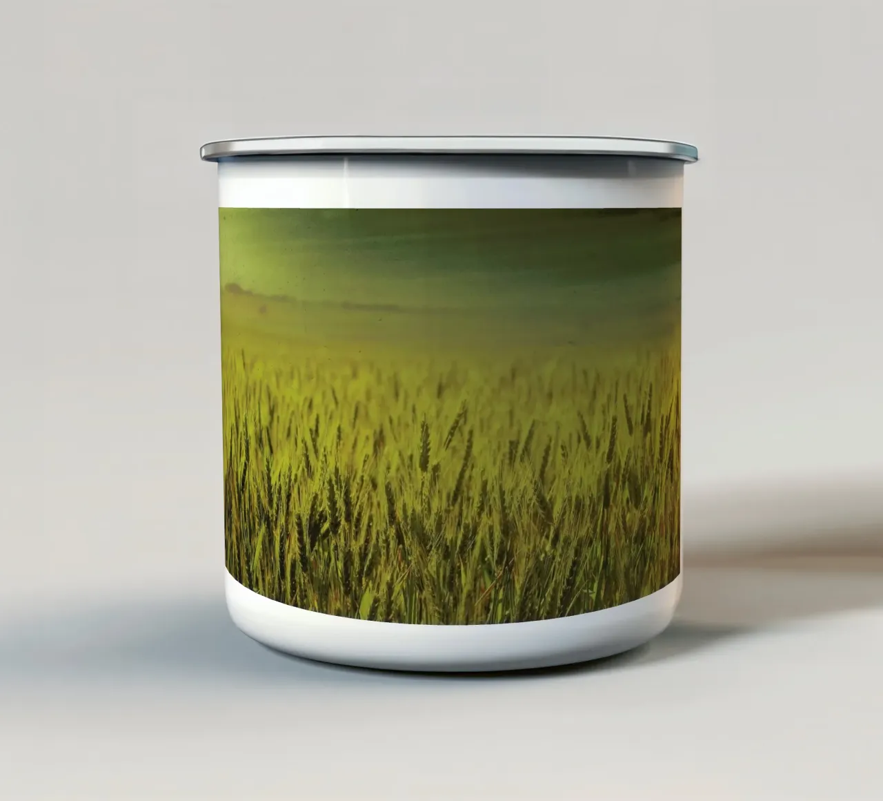 Wheat in Concordia tazza in smalto da Emma Zoe Brew