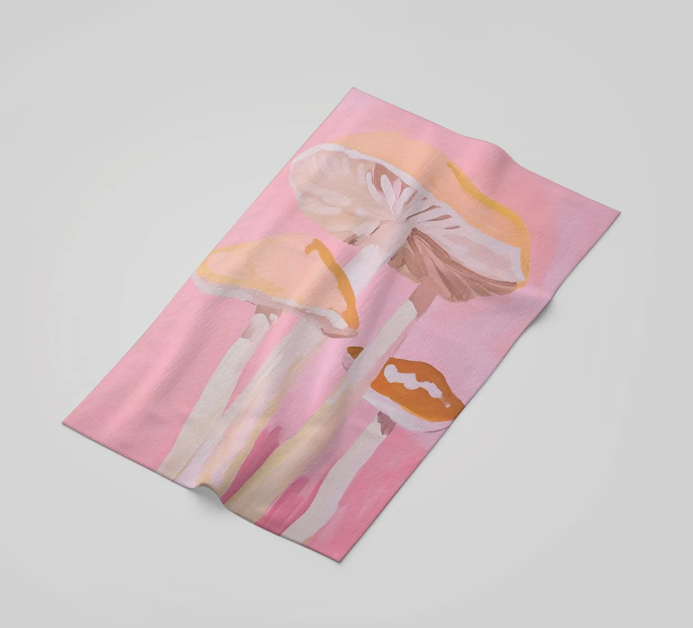 Mushrooms Strandtuch von Euphoria Theresa