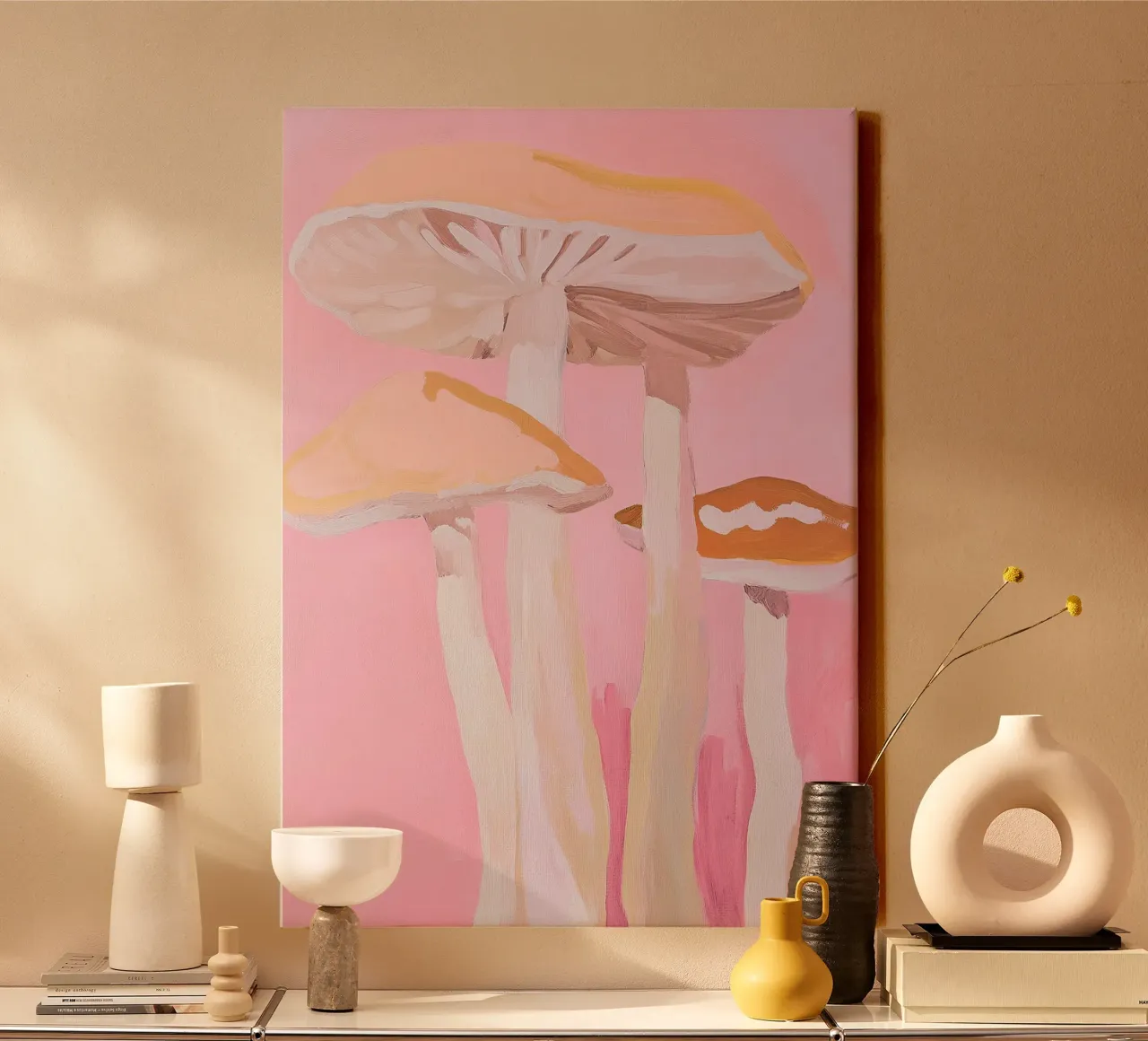 Mushrooms tela da Euphoria Theresa