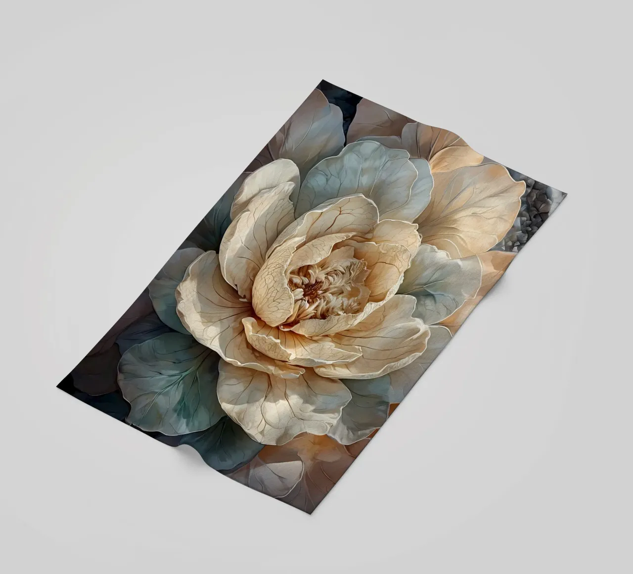 Bloom of Serenity beach towel by Artistic-shop
