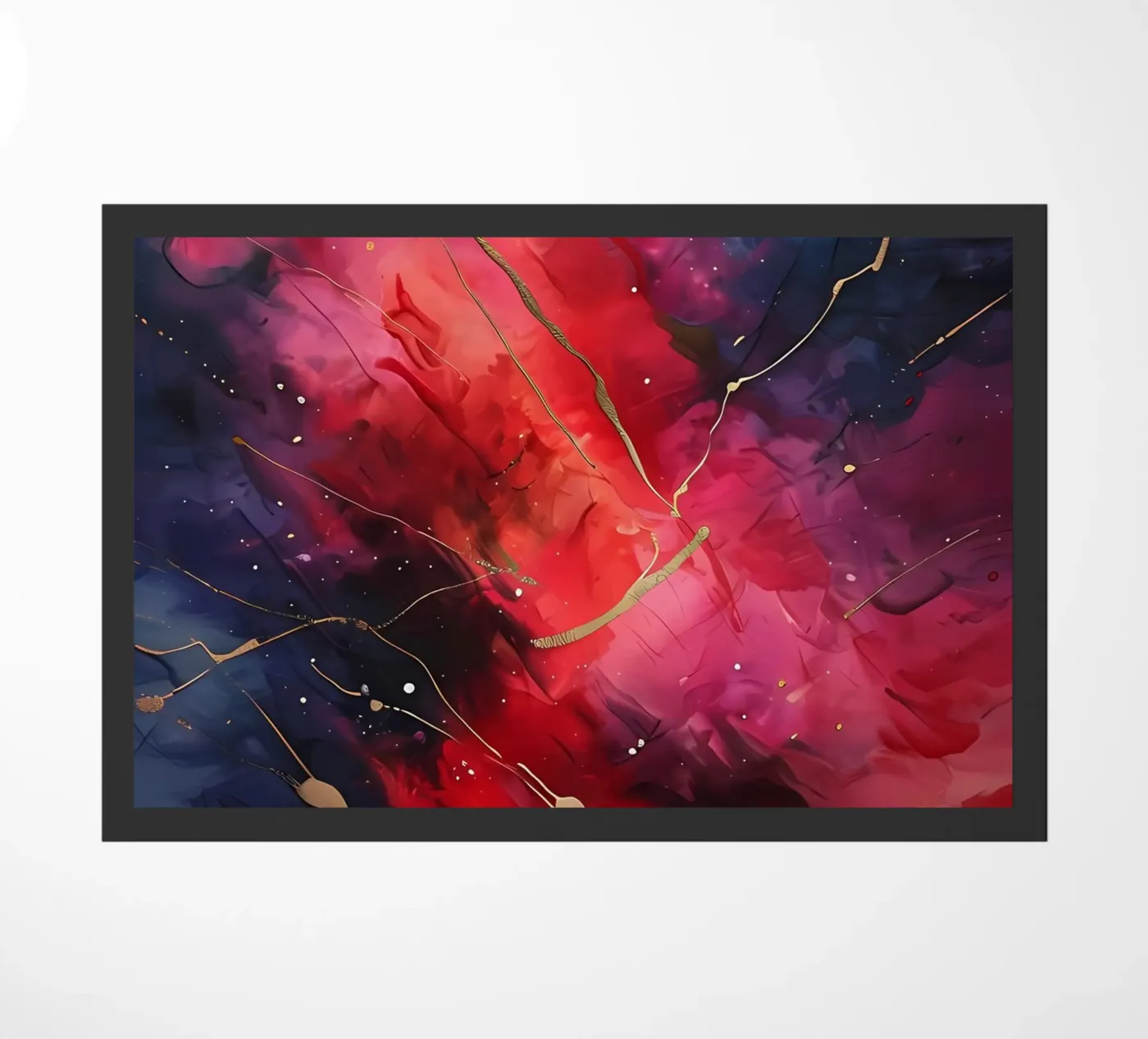 Kosmische dans deurmat van Artistic-shop