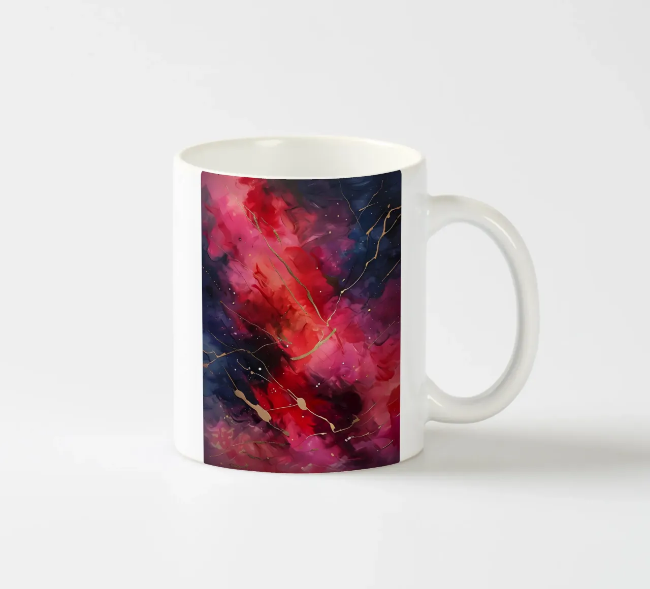 Cosmic Dance ceramic mug by Artistic-shop