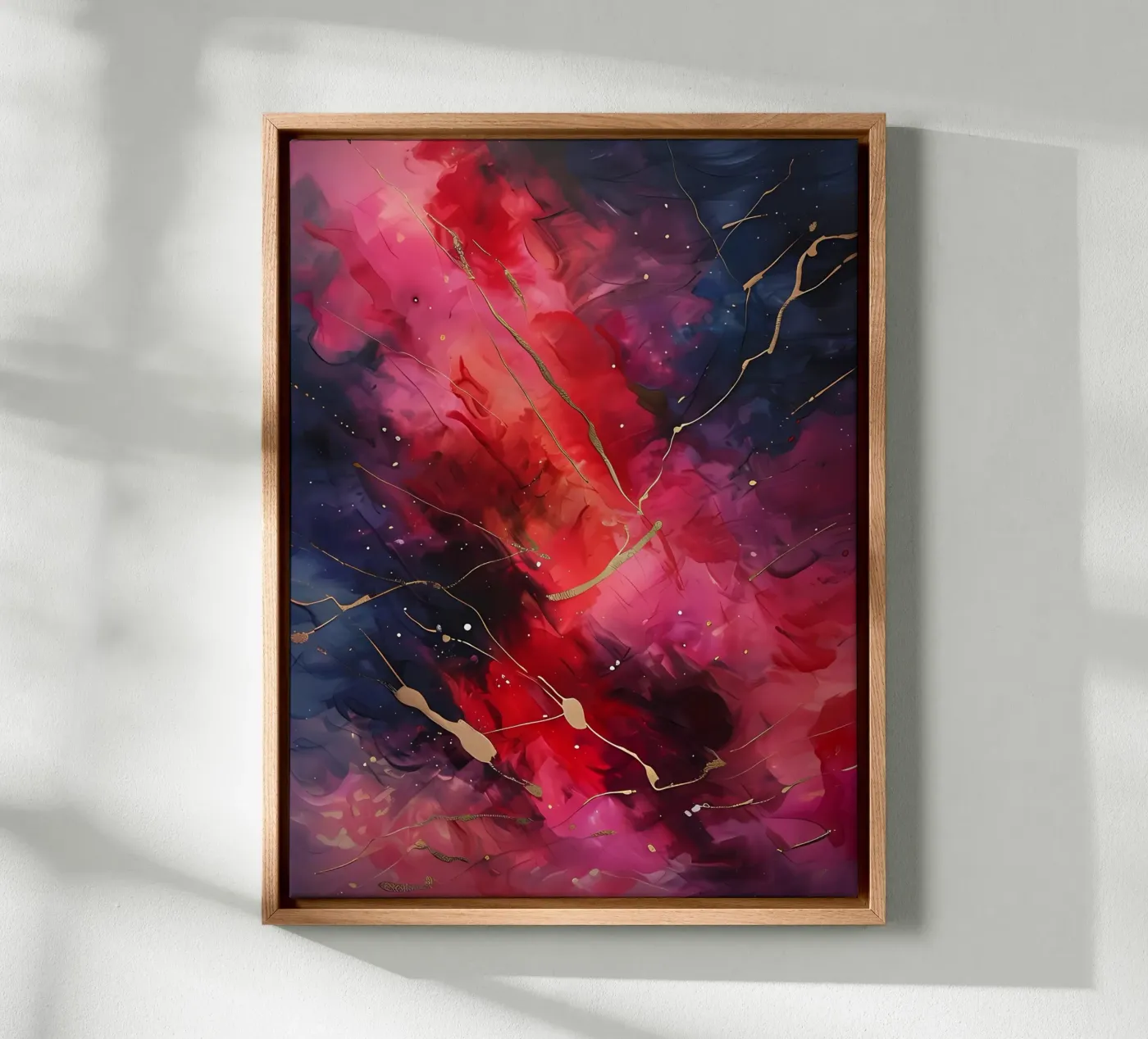 Kosmische dans canvas van Artistic-shop