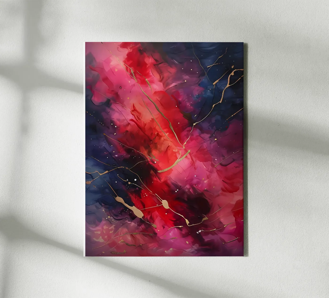 Kosmische dans canvas van Artistic-shop
