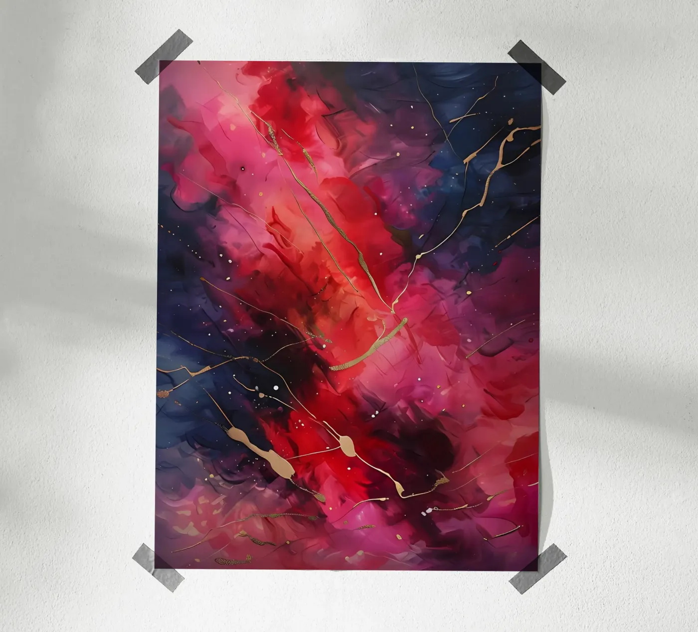 Cosmic Dance poster by Artistic-shop