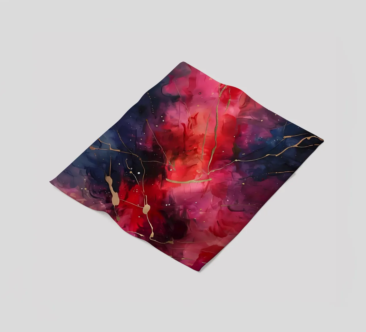 Kosmische dans fleecedeken van Artistic-shop