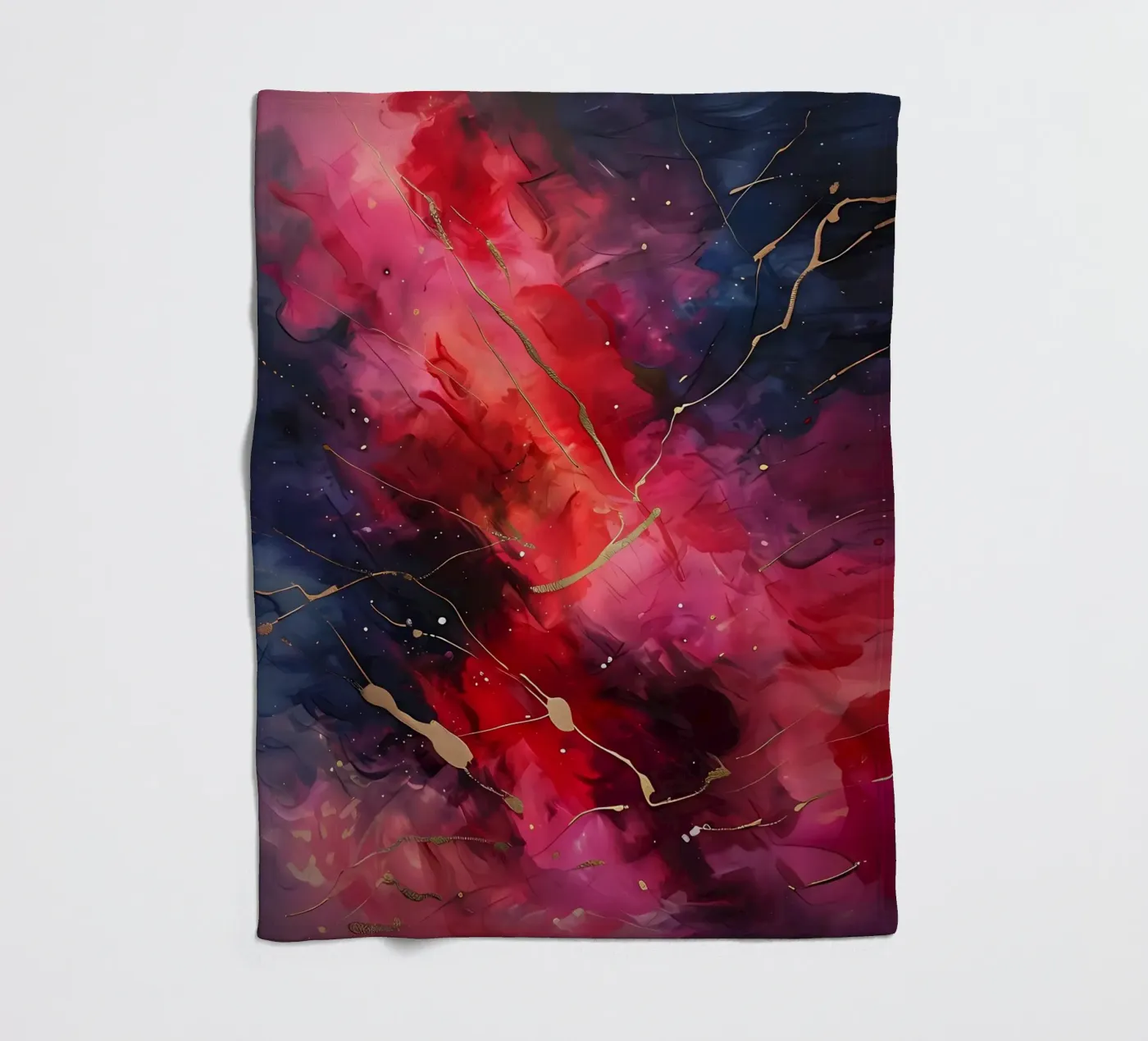 Cosmic Dance fleece blanket by Artistic-shop
