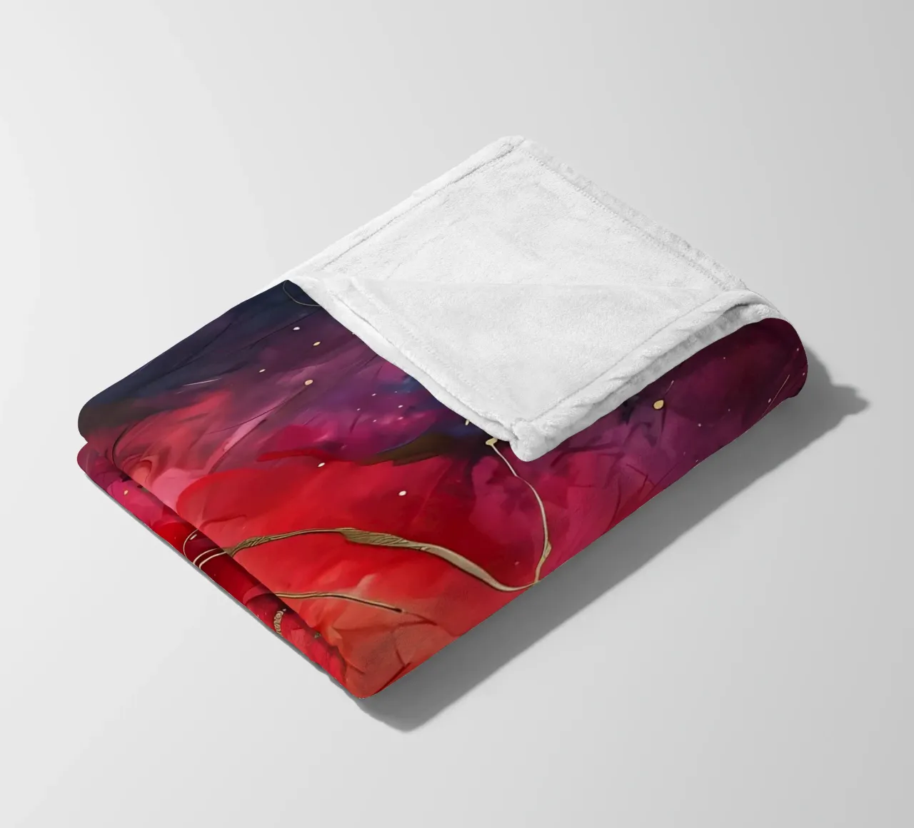 Kosmische dans fleecedeken van Artistic-shop