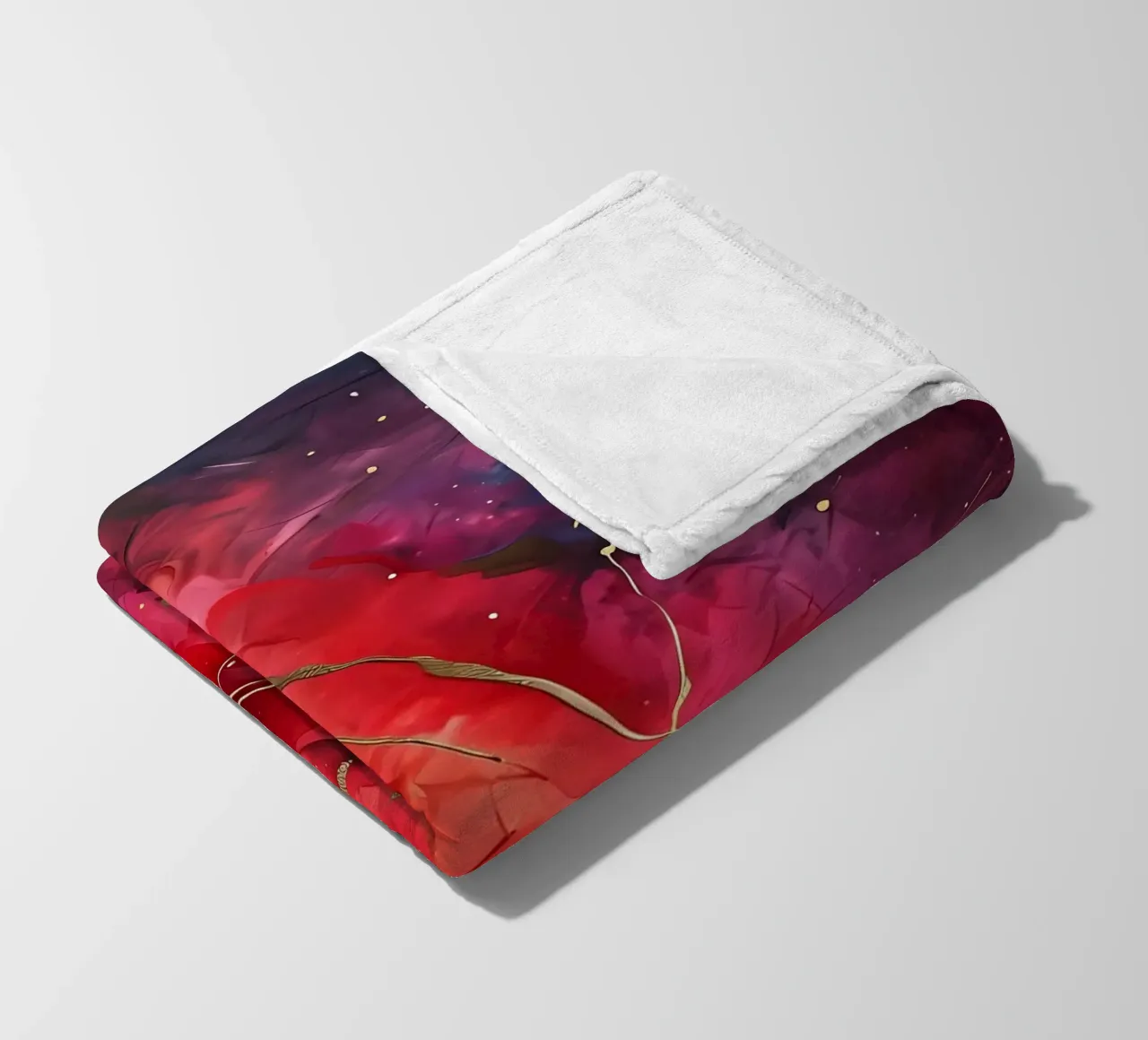 Kosmische dans fleecedeken van Artistic-shop