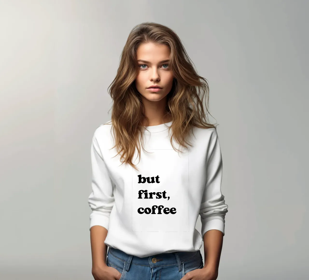but first, coffee felpa da LisaArtes