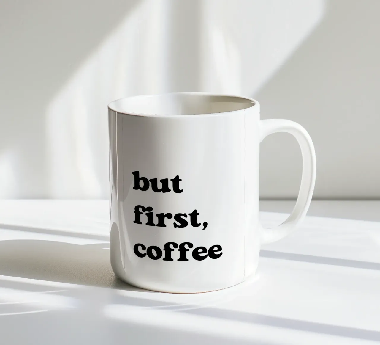 but first, coffee tazza in ceramica da LisaArtes