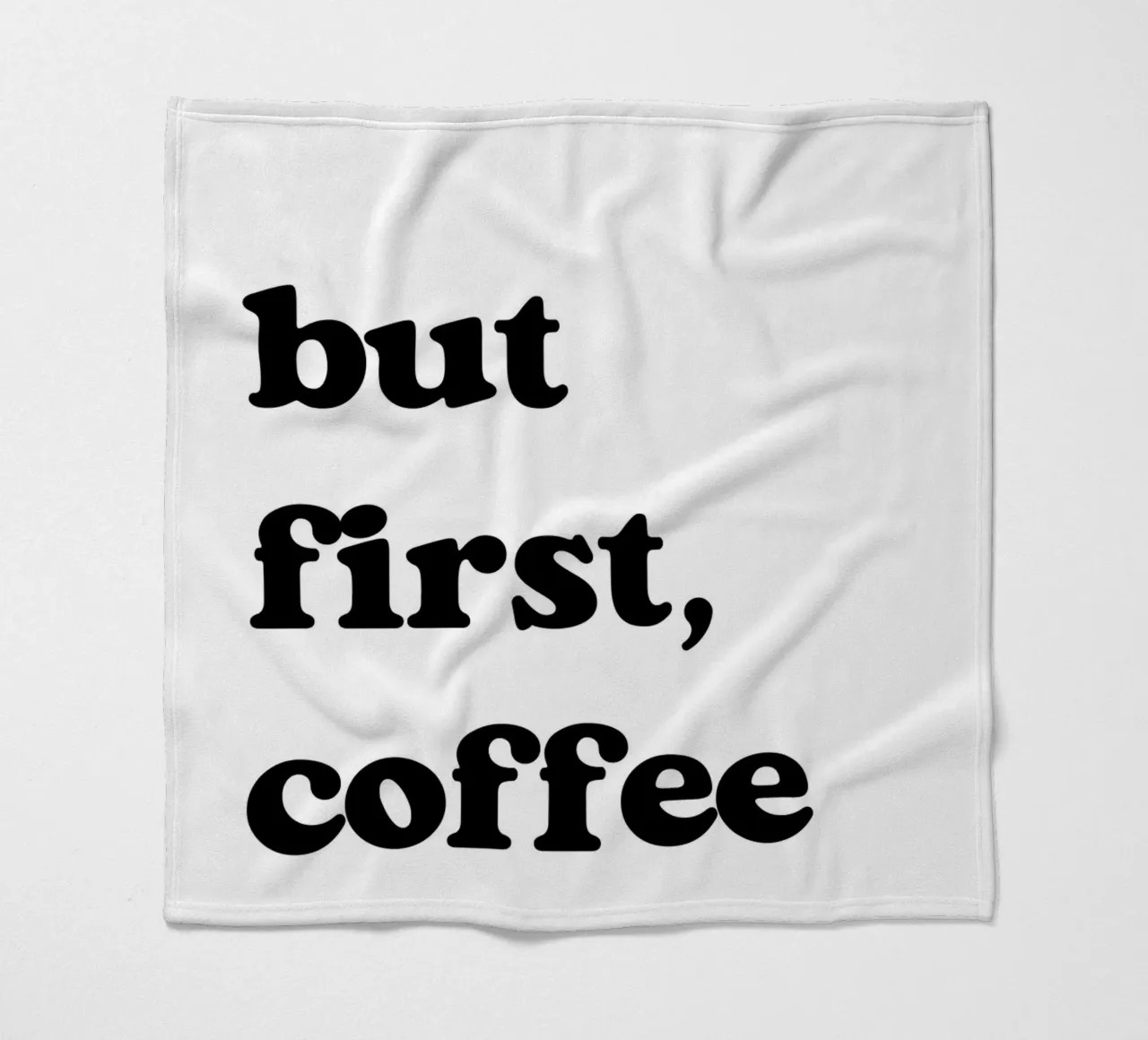 but first, coffee Fleecedecke von LisaArtes