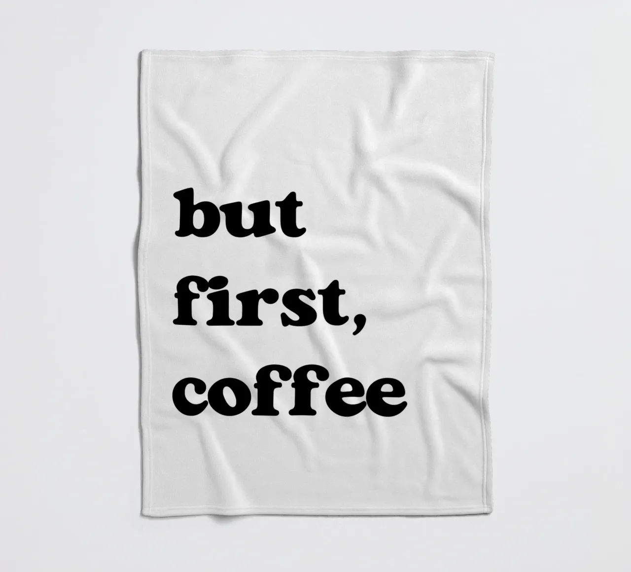 but first, coffee Fleecedecke von LisaArtes